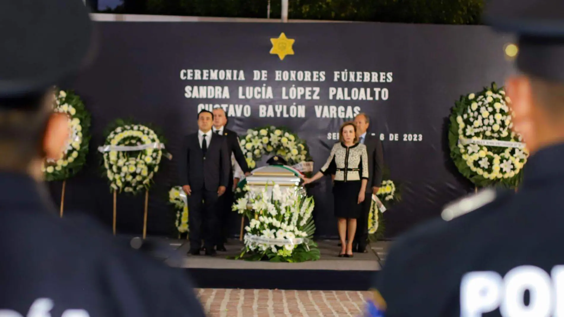 homenaje policia